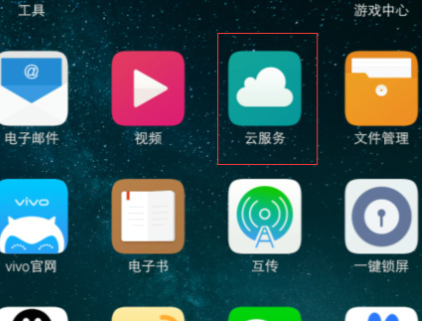vivo云服务怎么改密码第1步